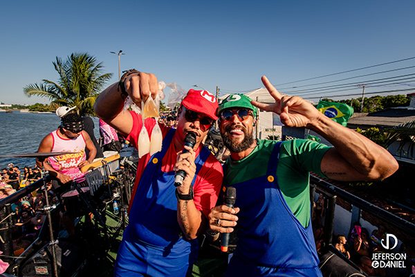 Jeferson & Daniel no palco do Largado às Traças